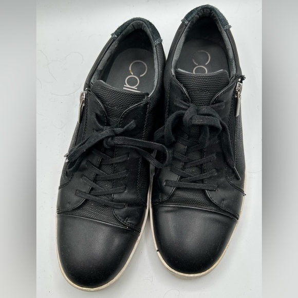 Calvin Klein - Leather Sneaker 10.5 Men - Picture 3 of 5